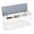 Bamboo Shoe Bench Rack with Storage-105350935
