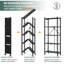 62cm W Metal Shelving Unit with Wheels-115826610