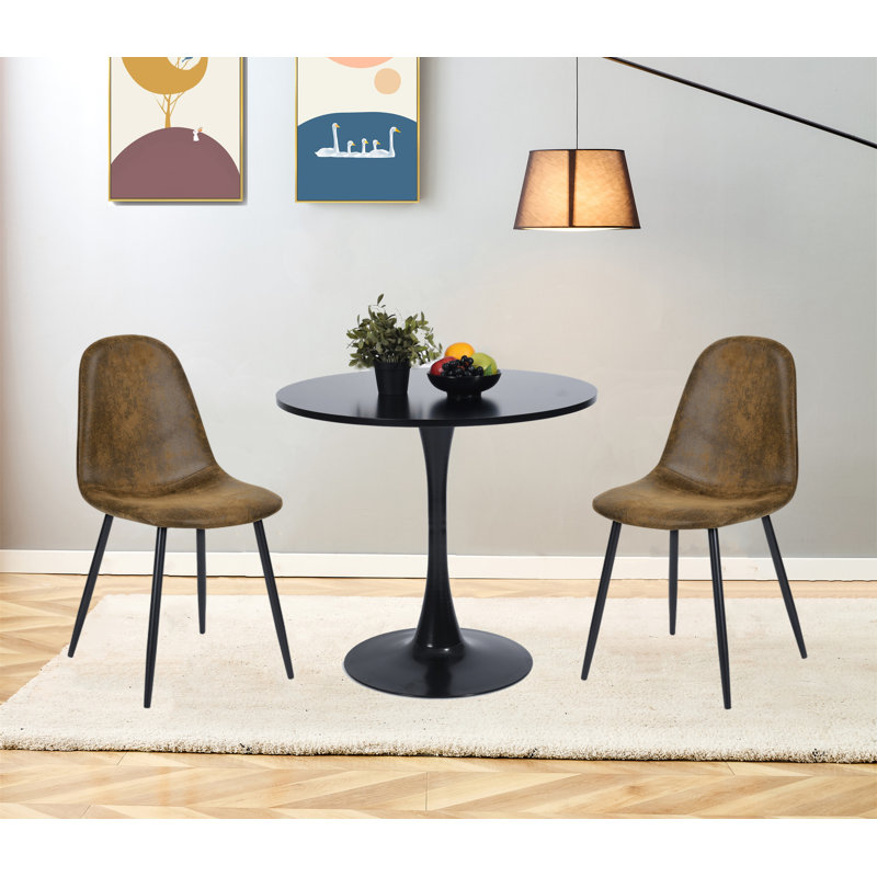 Ensemble repas pour 2 personnes Phœnicis, Noir