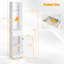 Alycea Freestanding Bathroom Cabinet and Linen Cabinet