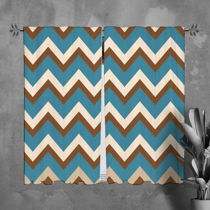 Paire de rideaux obscurcissant en polyester Myrtise, L 40 po x L 82 po
