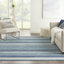 Tapis bleu marine à rayures Gillsville-1465076663