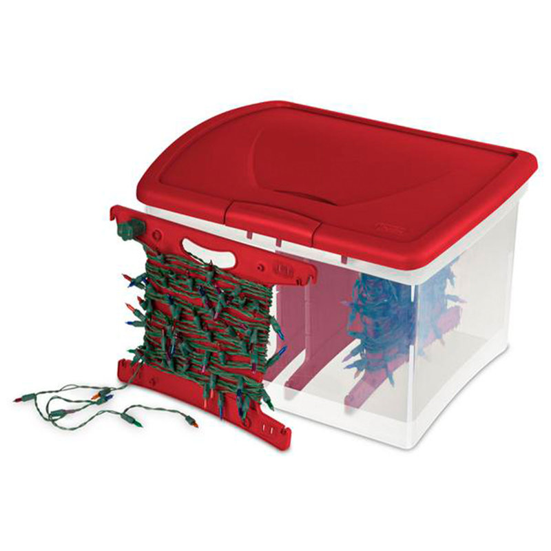12.38" H x 14.88" W x 18.38" D Christmas 8 Piece Storage Set