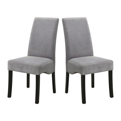 Velvet Upholstered Dining Side Chairs