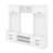 Detachable Hall Tree With Storage And Seven Hooks,  Hallway Coat Rack With Storage Drawers And Cabinet-1555528726
