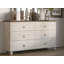 Ensemble de chambre à coucher configurable standard en bois massif