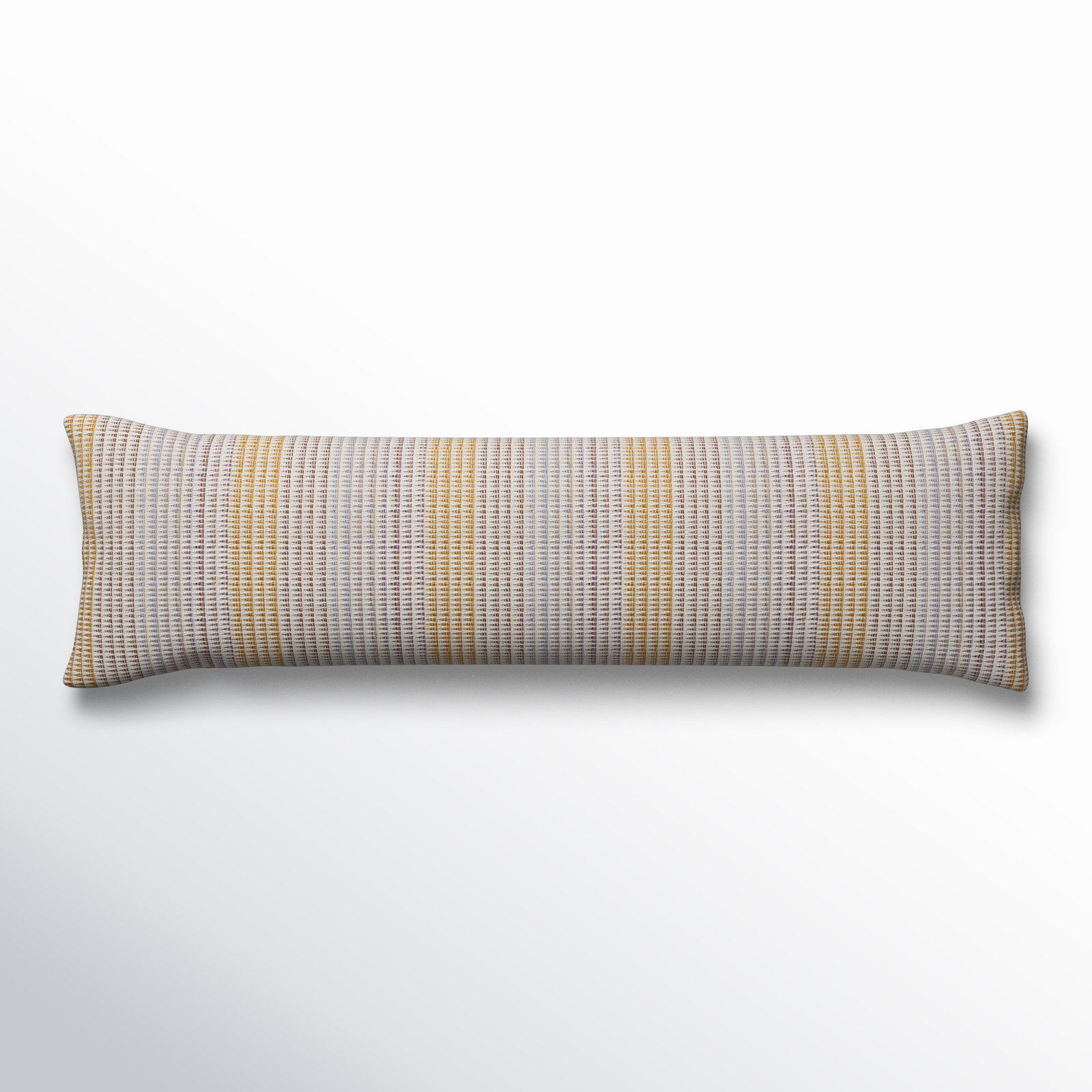 Caroline Embroidered Lumbar Throw Pillow, Polyester/Polyfill