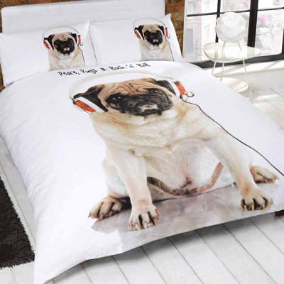 Kenny Polyester No Pattern Bedding with Pillowcases