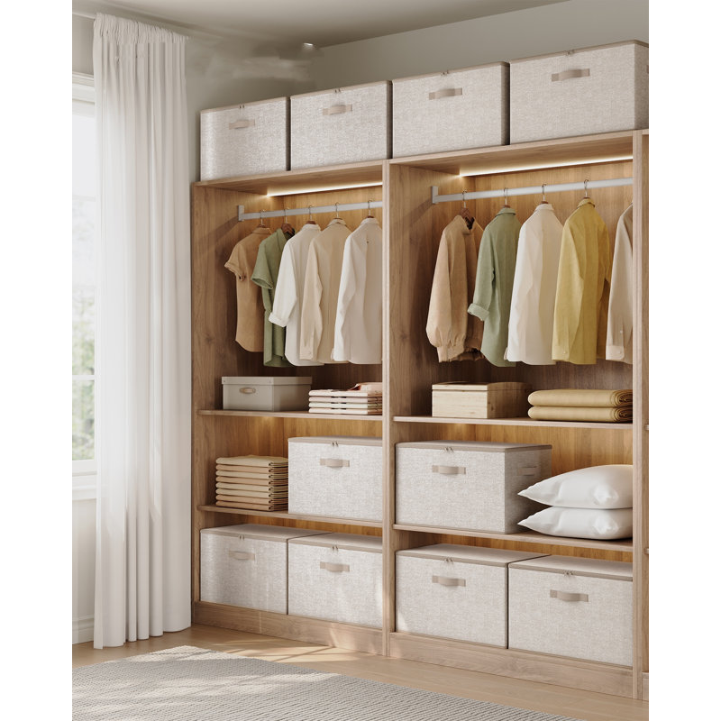 17 Stories Storage Tub & Tote, Beige