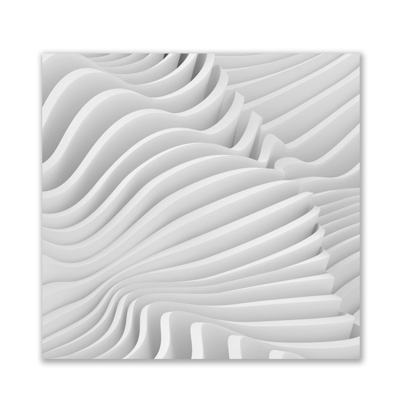 Currents Print, Acrylic, 24" H x 24" W x 2.5" D