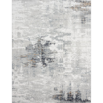 Area Rug in Gray