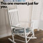 Meridian Solid Wood Rocking Chair