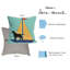  Coussin décoratif Voilier