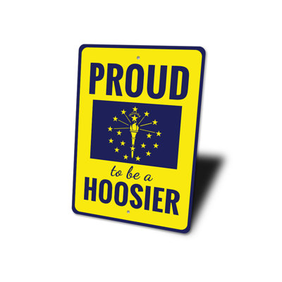 State Pride Aluminum Sign