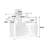 47.24“ Loutdoor Kitchen Wicker Island Rolling Cart & Storage Cabinet With Wheels And Stainless Steel Extended Table Top