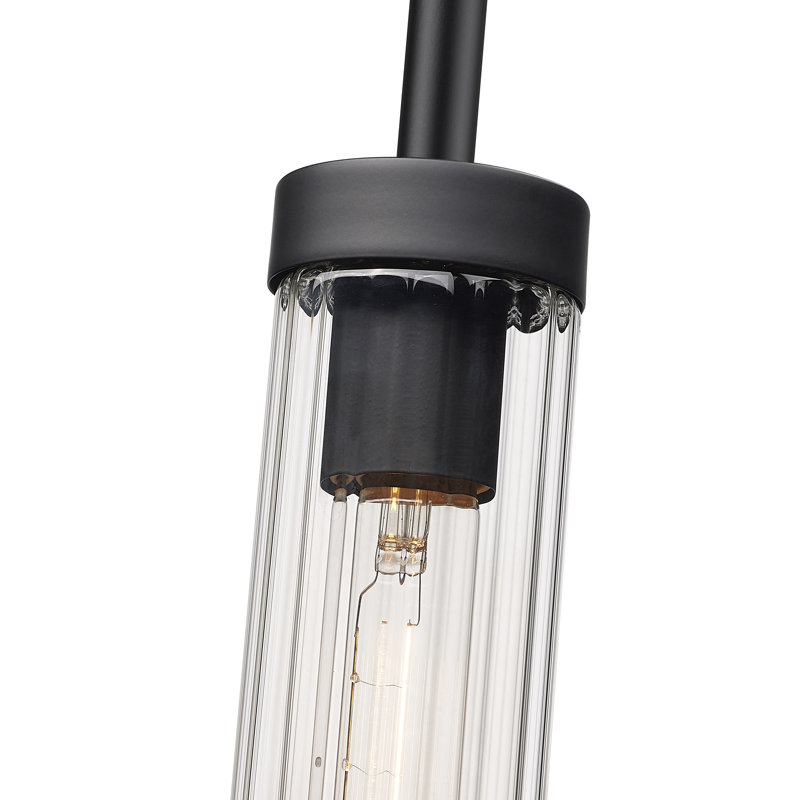 Beau 1 - Light Single Pendant, Matte Black