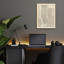  «New York City Map» par Wild Apple Portfolio, art mural en verre, 12 po x 16 po