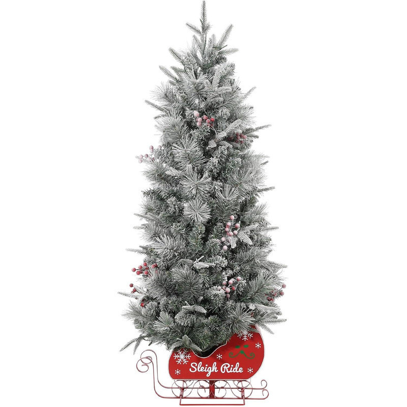 4.5' H Lighted Artificial Christmas Tree