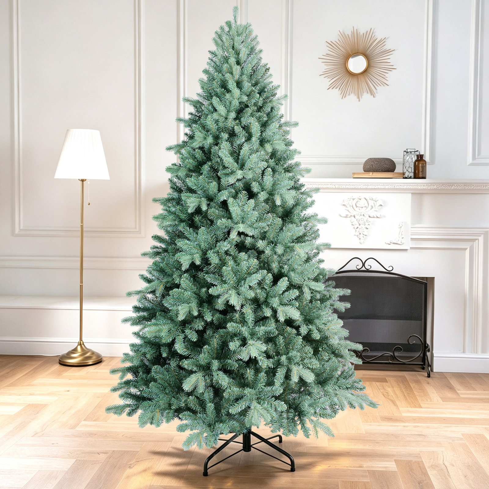 Blue Spruce Christmas Tree, 7.5 ft