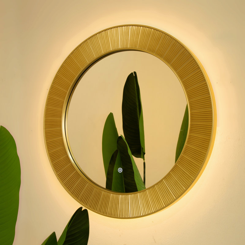 Miroir, miroir décoratif épais en polyuréthane, trois couleurs disponibles