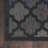 Adianey Red Barrel Studio Easy Care Trellis Charcoal/Black Indoor/Outdoor Area Rug-2077077033