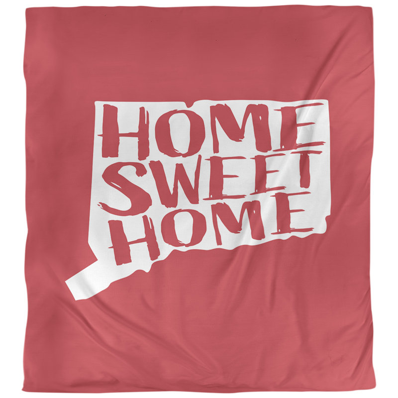 Housse de couette connecticut doux, Polyester brossé, Housse de couette pour très grand lit, Bleu sarcelle