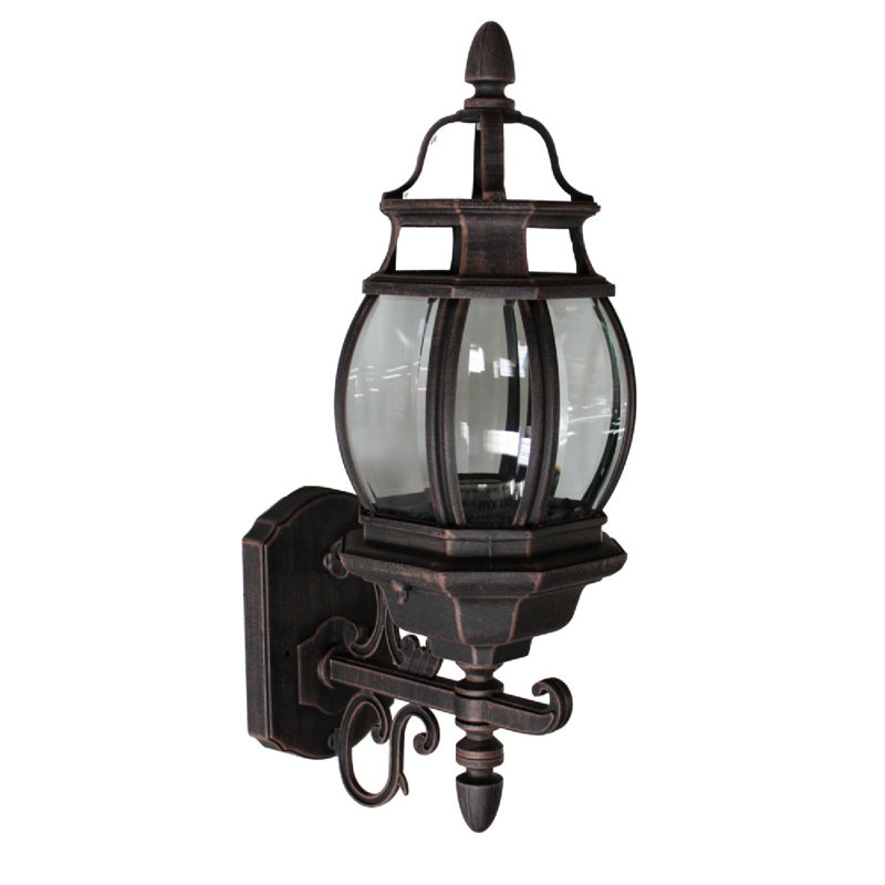 Classico Aluminum Wall Light, Rust