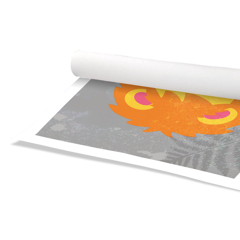 Impression sur papier Lion Way, H 40 po x l 28 po x P 1 po, Papier