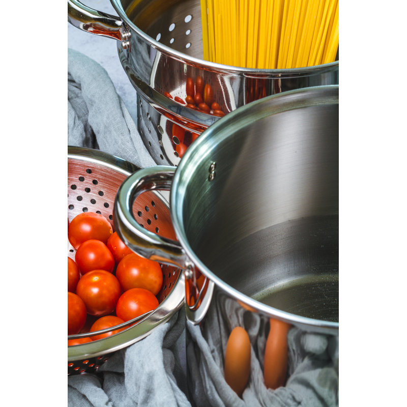 Italian Stainless Steel Pasta Pot