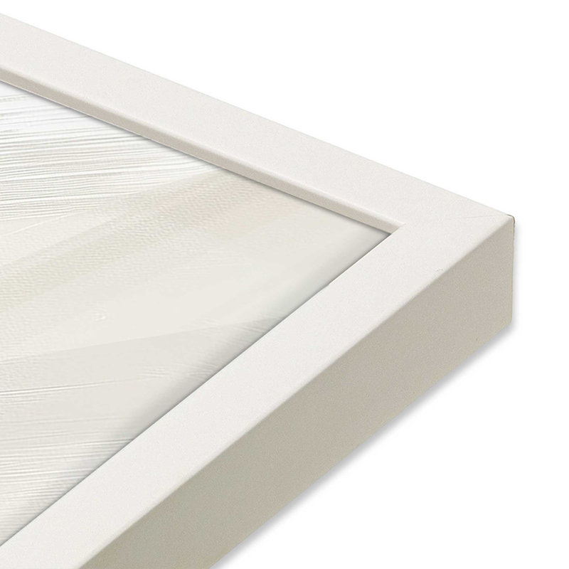 Soft Momentum II, reproduction encadrée, Reproduction encadrée sans passe-partout, H 11 po x l 9 po x P 1,25 po, Blanc opaque