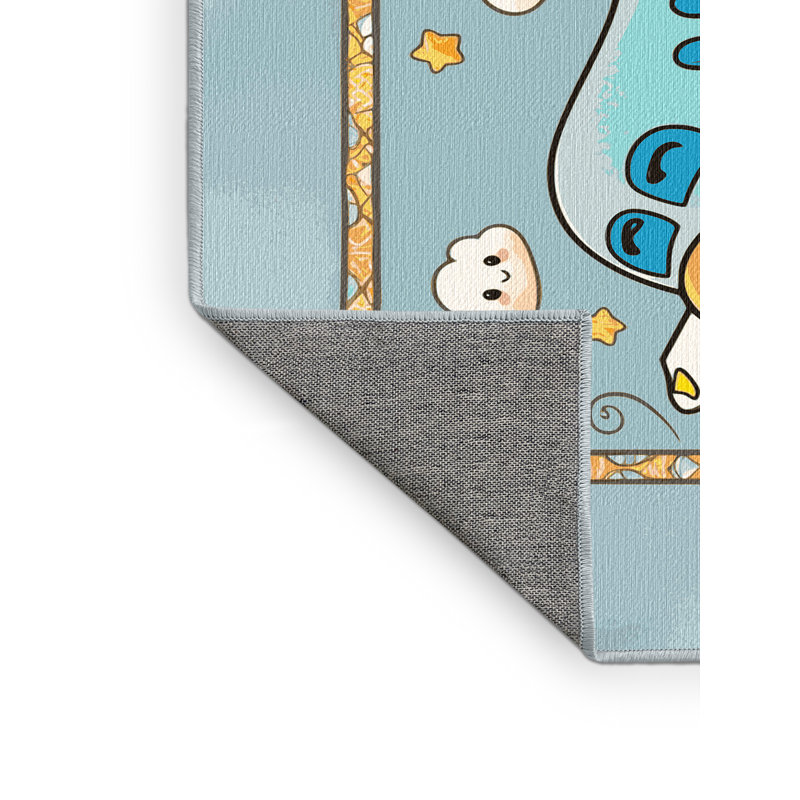Tapis pour enfants East Urban Home, Rectangle 7 pi x 9 pi