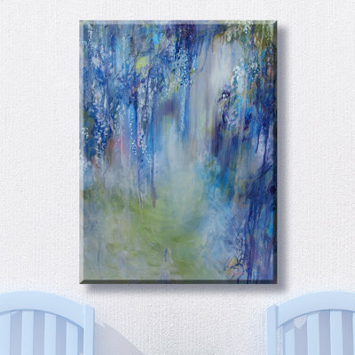 Rhapsody In Blue - Print on Canvas
