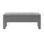 Banc de bout moderne avec rangement, grand tabouret de repose-pieds rembourré, banc de meuble-lavabo de fenêtre confortable pour salon, chambre à coucher, dortoir, table basse, lin -792253952