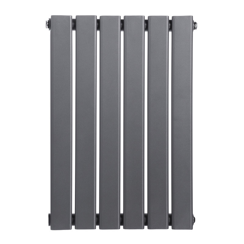 Xanthe Vertical Designer Radiator, Grey