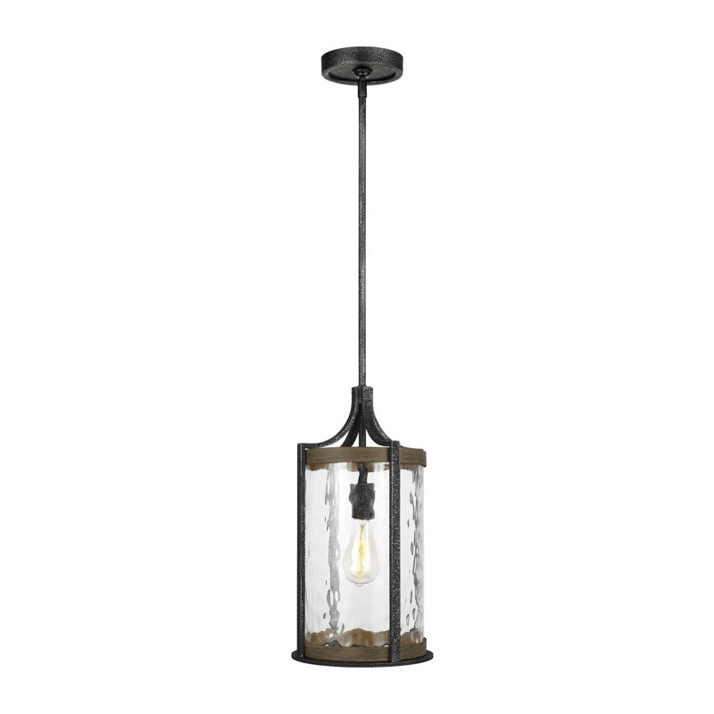 Luminaire suspendu cylindrique 1 lumière Lutz Scot