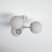 Deniaud Glass Semi Flush Mount-2133602614