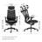 Office Chair with Dynamic Lumbar Support & Italian Donati Tilt - 4D Adjustable Ergonomic Mesh Chair with headrest for Home Office-798072762-798072763-798214049