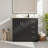 Bathroom Vanity with Ceramic Sink Combo, 3 Drawers-484637093