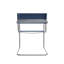Chaise d'appoint Cantilever, chaises d'appoint, chaise de salle à manger, fauteuil avec cadre en acier inoxydable, chaise de bureau-30332199