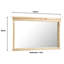 Cafferkey Solid Wood Mirror