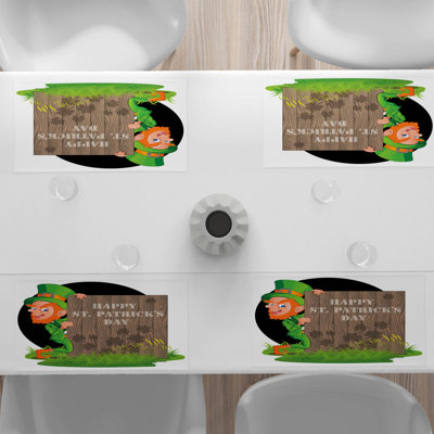 Polyester Abstract Rectangle Placemat