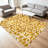 1PC Warm Golden Giraffe Print area rugs, Soft and Comfortable, easy-to-maintain, machine washable Indoor floor mat, suitable for living room, bedroom, hallway, patio, porch, entryway, Home Decor, Outdoor Decor.-438735713