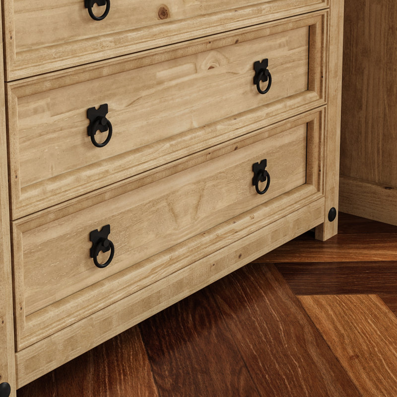 Harold Solid Wood Piece Bedroom Set