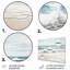 Plage minimalisme paysage III - décoration murale nautique et plage en métal-1612803114