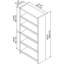 Bibliothèque standard Echo H 66 "x l 32"-70273213
