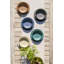 Assiette plate Denver Planta Artisan - bleu - 10,5 po-391897375