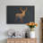 Forest Deer Wood Wall Decor-1035652050
