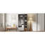 Armoire à miroir 3 portes avec 2 tiroirs et armoire supérieure-373094857