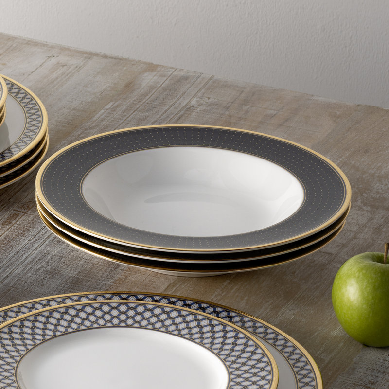 Ensemble de 4 bols à soupe Noritake Blueshire, 8 1/4 po, 12 oz