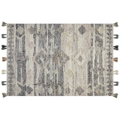 Akiharu Geometric Hand Woven Area Rug